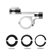 Motocykl rower uchwyt telefonu kierownica Quick Mount Smartphone Mobile Moto MTB Bike Stand Support 360 uchwyt obrotowy 4